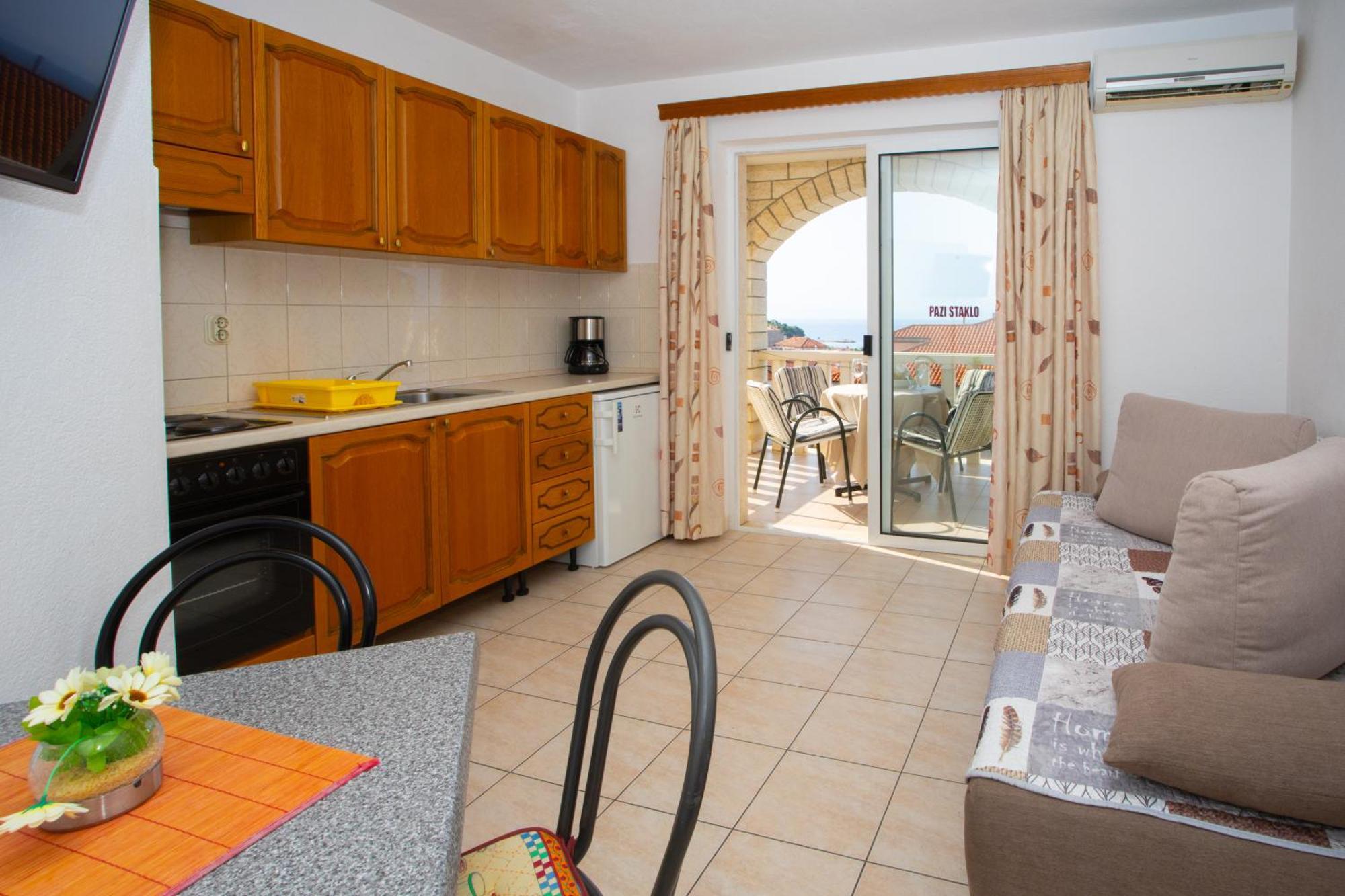 Apartmani Putnik Baska Voda Bagian luar foto